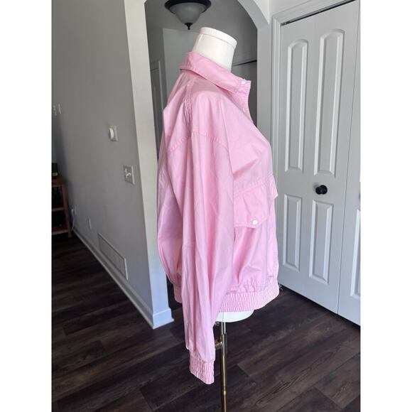 Vintage Koret Pink Barbiecore Y2K 90's Track Jacket Sporty Retro Petite Medium - Picture 4 of 5